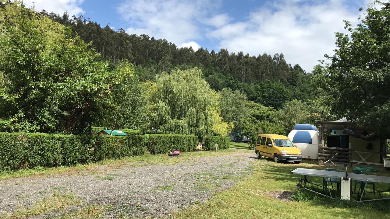 Camping Amaido San Tirso de Abres Exterior foto